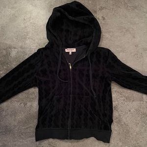 Y2k juicy couture velour track suit zip up